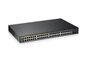 ZYXEL GS1900-48 V2 48 Port 10/100/1000 Gigabit 2xSFP Switch GS1900-48-EU0102F, Web Yönetilebilir,IPv6 Desteği